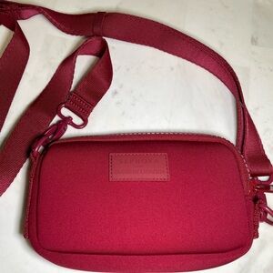 Dagne Dover Burgundy Belt Bag